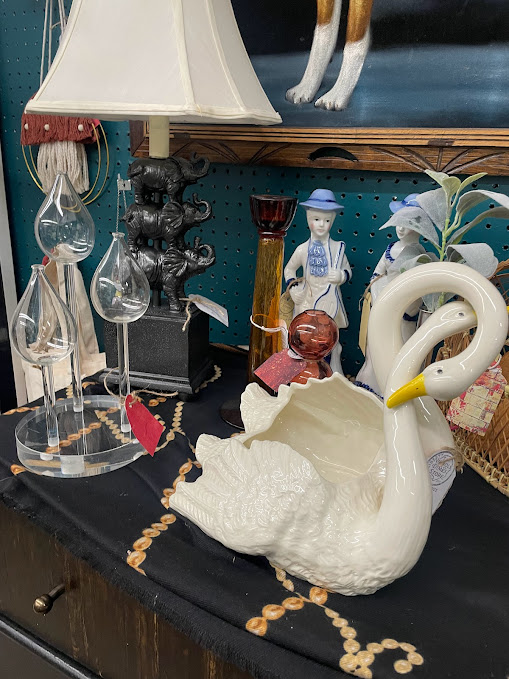 vintage booth display