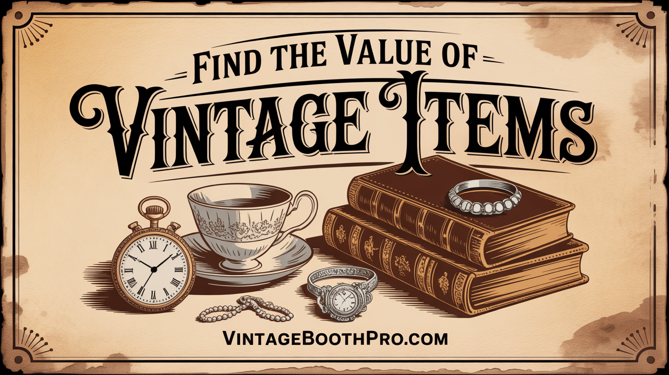 value vintage items how to find the value of vintage items