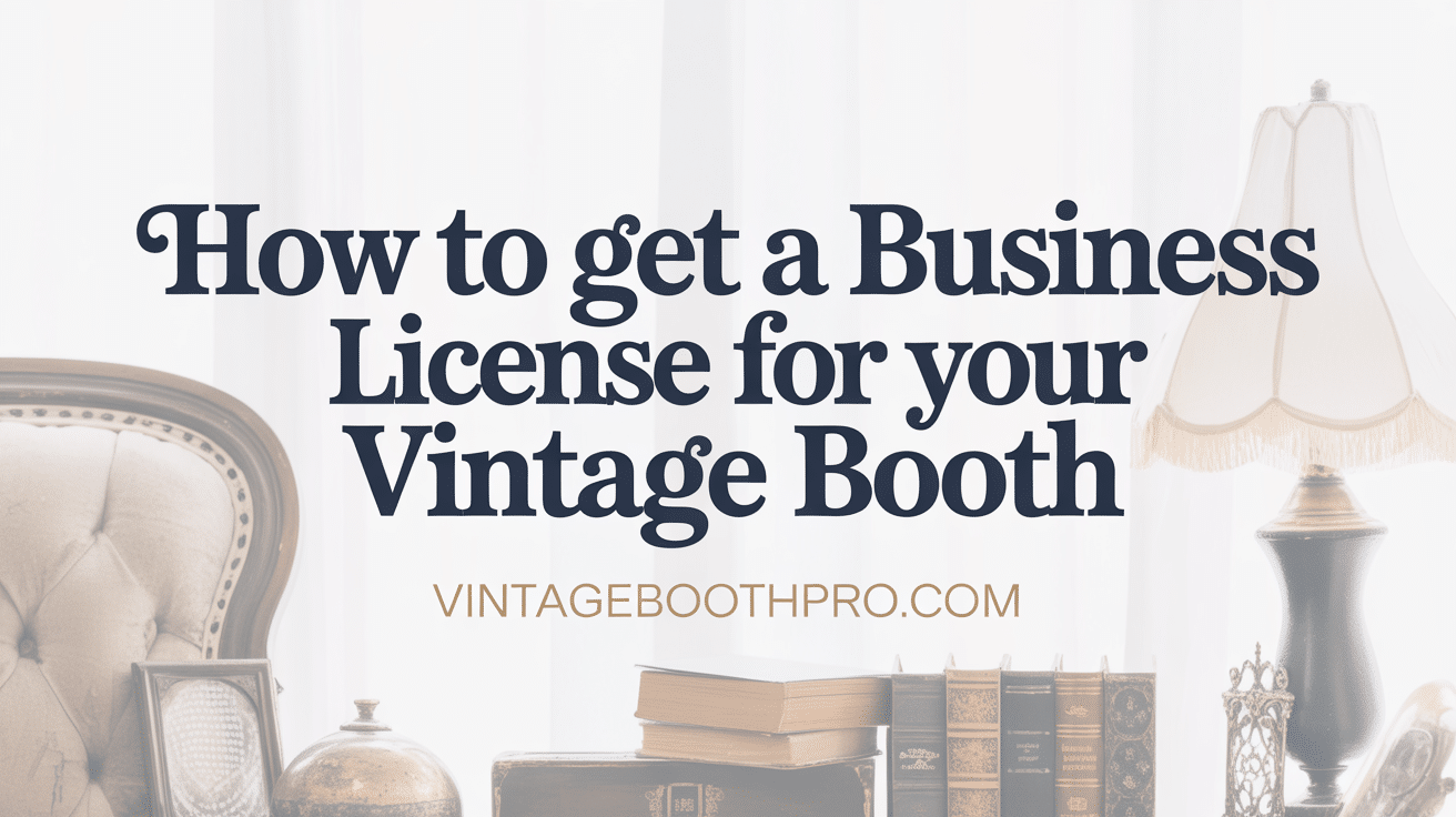 get a business license for your booth