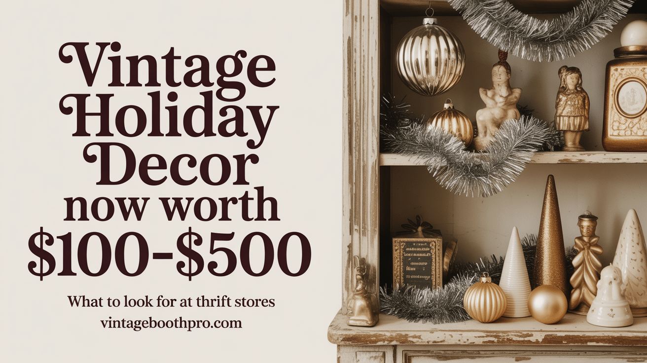 be on the lookout for this vintage holiday decor